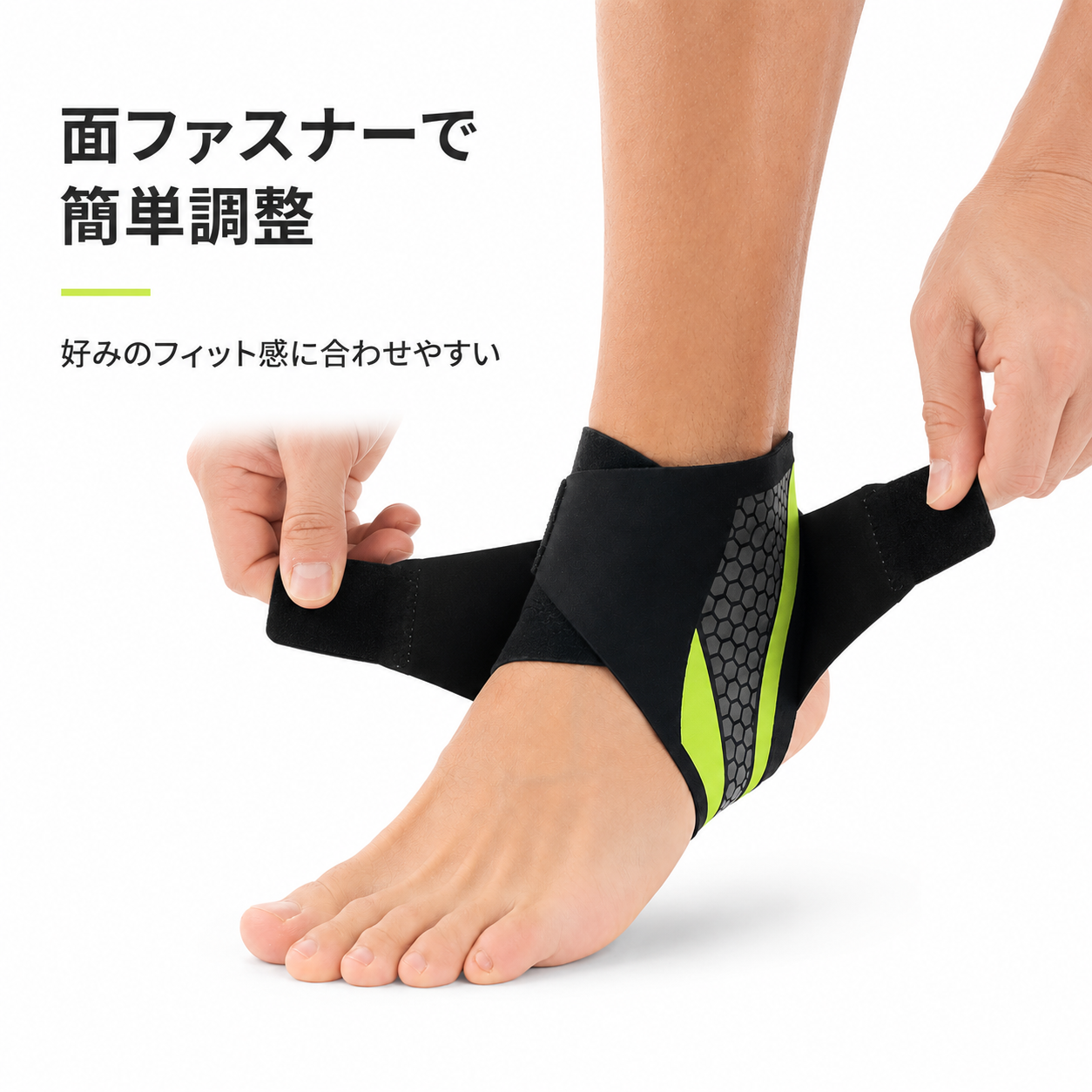 足首サポーター Pro｜薄型1mm 左右兼用 １セット